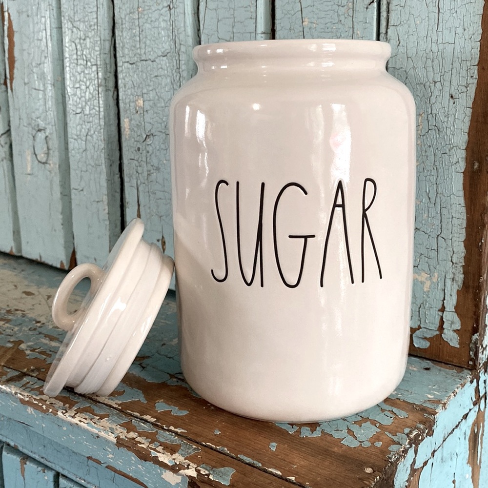 Brand new Rae Dunn large sugar canister with loop lid - Picture 2 of 3